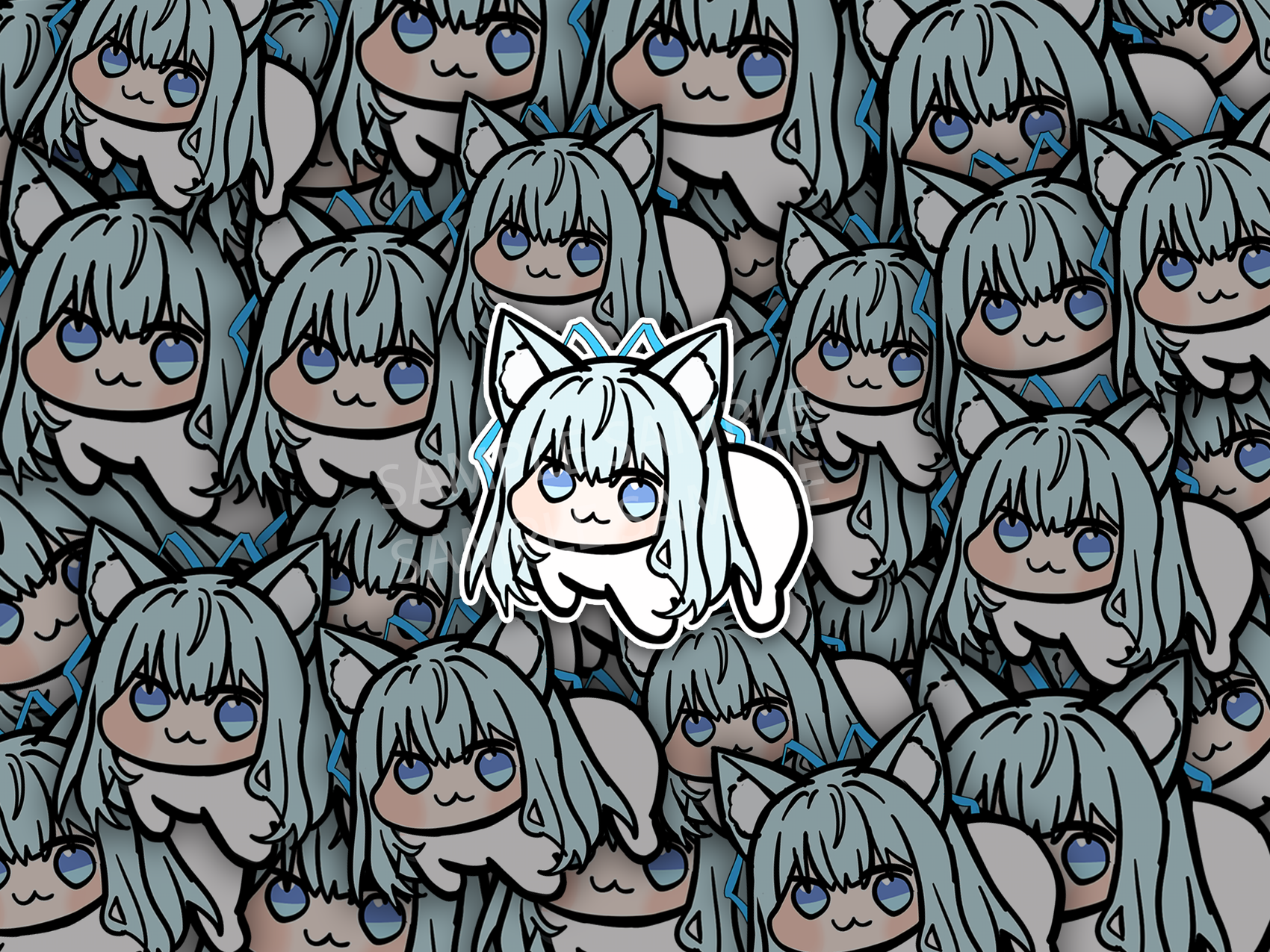 Amaiami Doro Mini Sticker