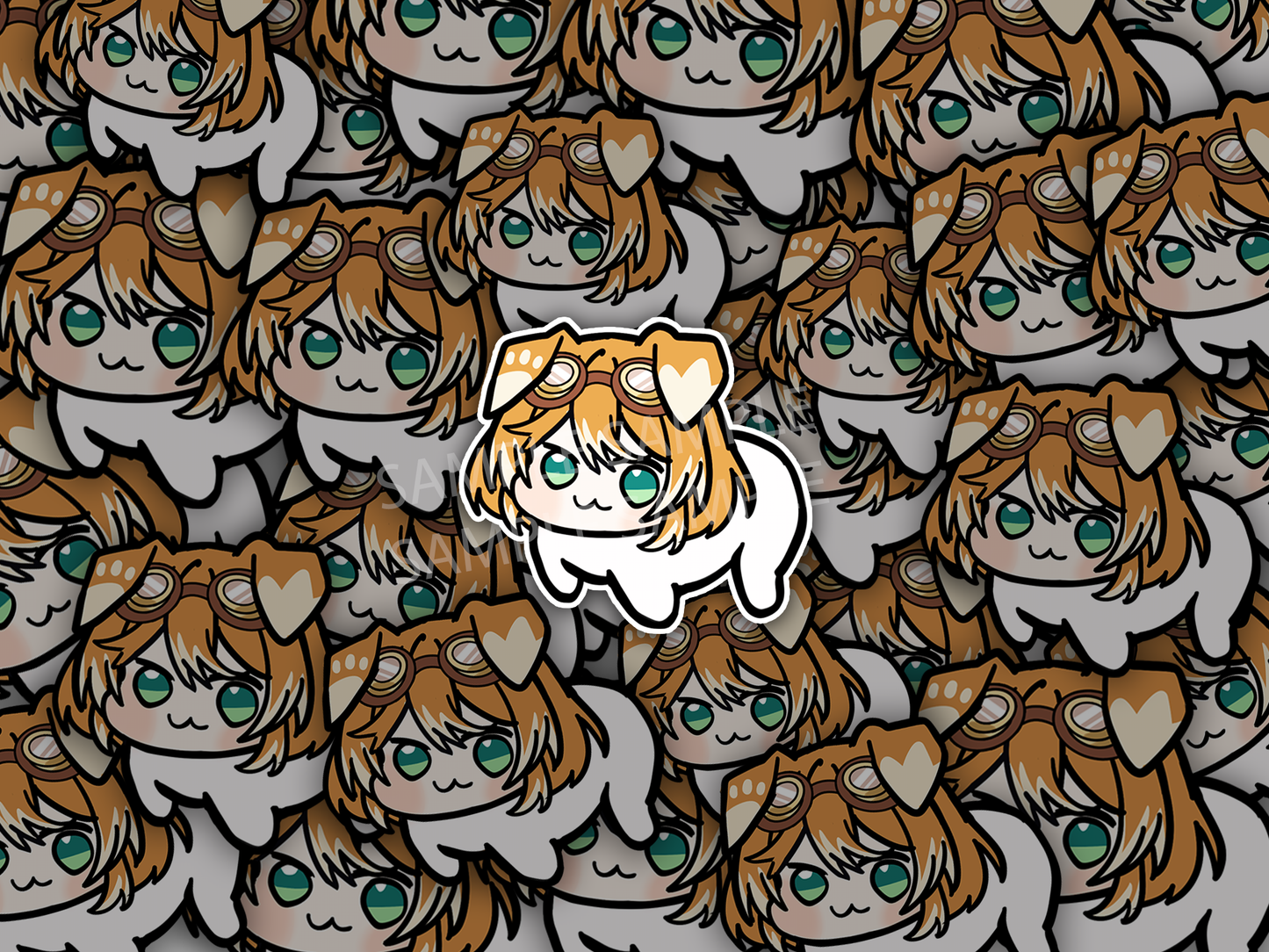 Bonnie Barkswell Doro Mini Sticker