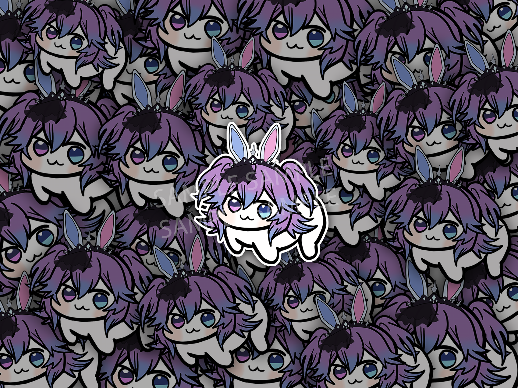 Cottontailva Doro Mini Sticker