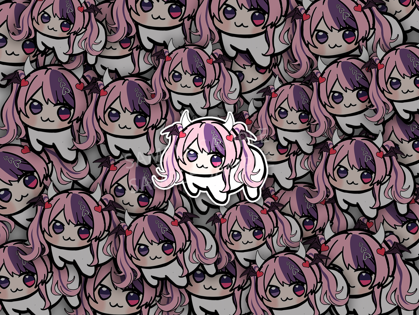 Ironmouse Doro Mini Sticker