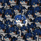 Isaa Corva Doro Mini Sticker