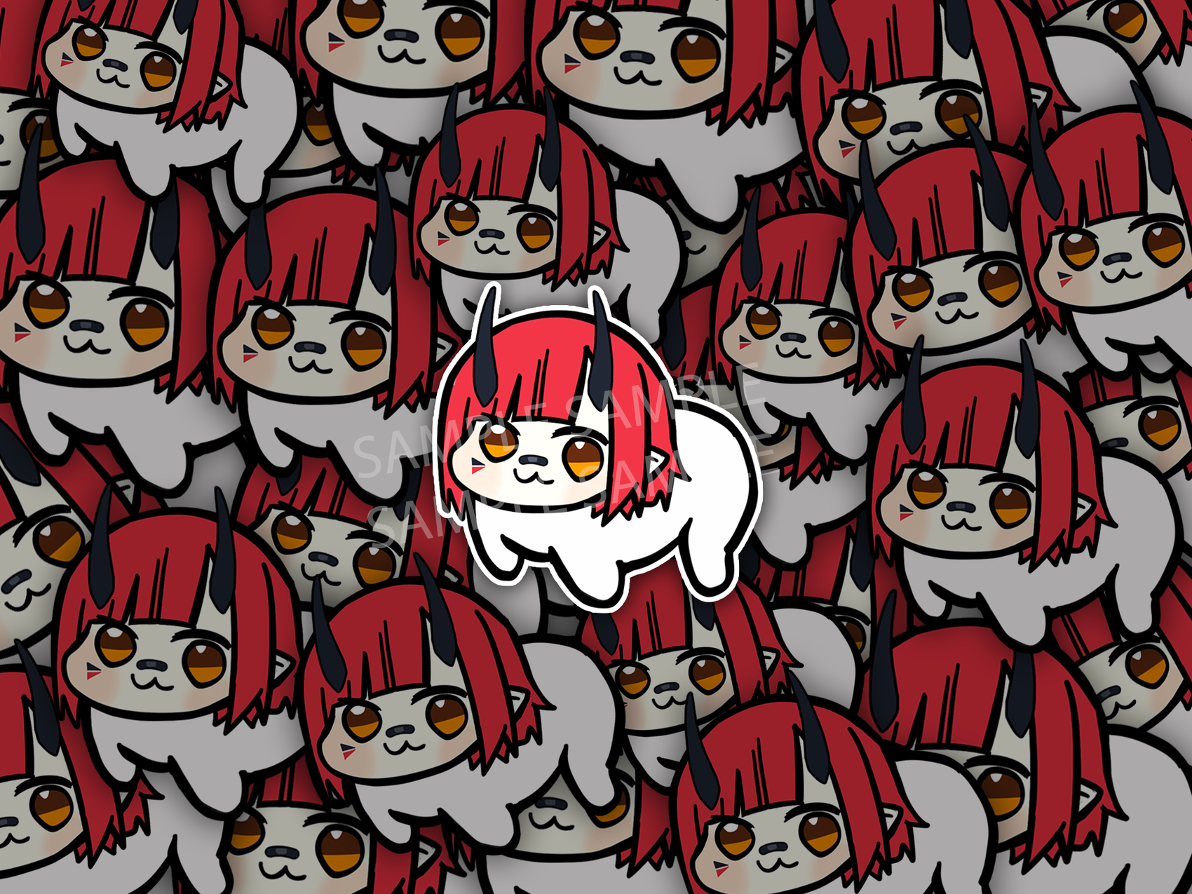 Onikana Doro Mini Sticker