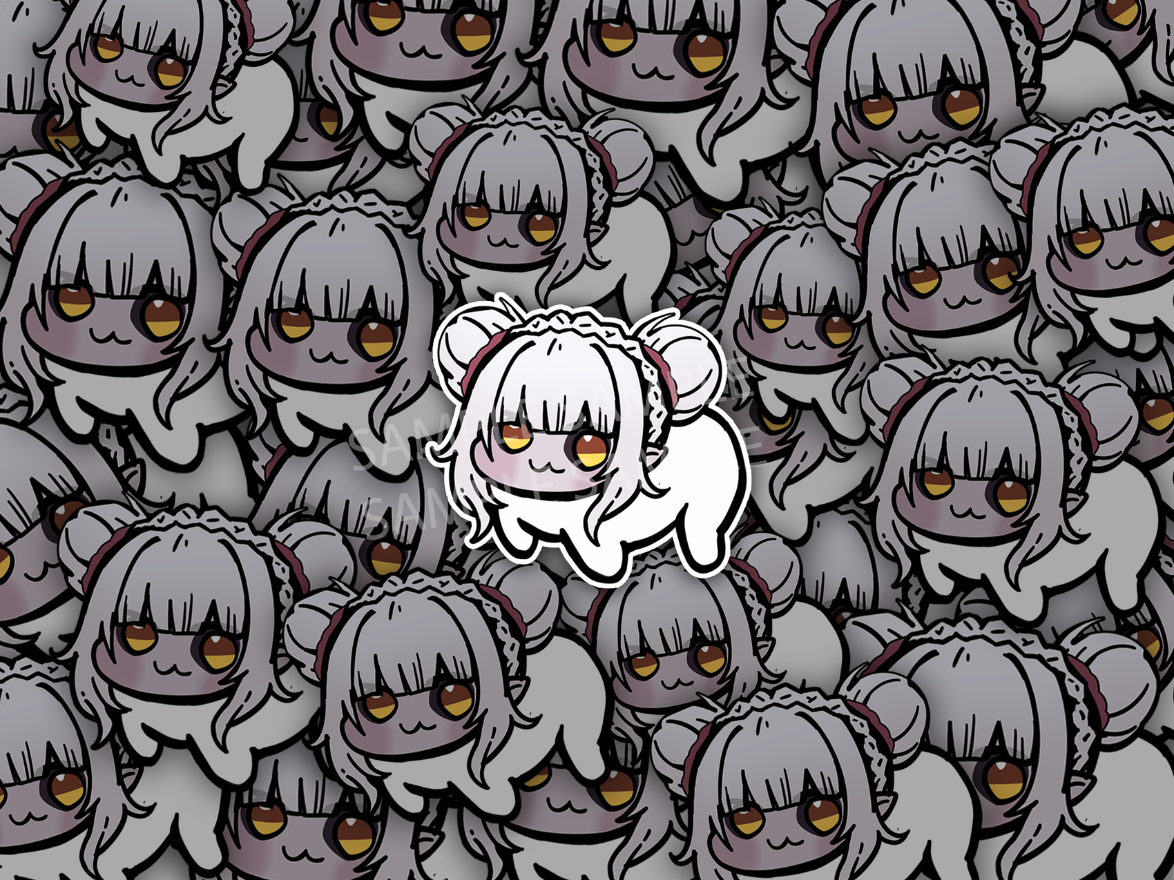 Kumogorogoro Doro Mini Sticker