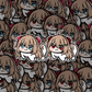 Neuro Sama Doro Mini Stickers - Indie, Mini Sticker, VTuber merch by concon