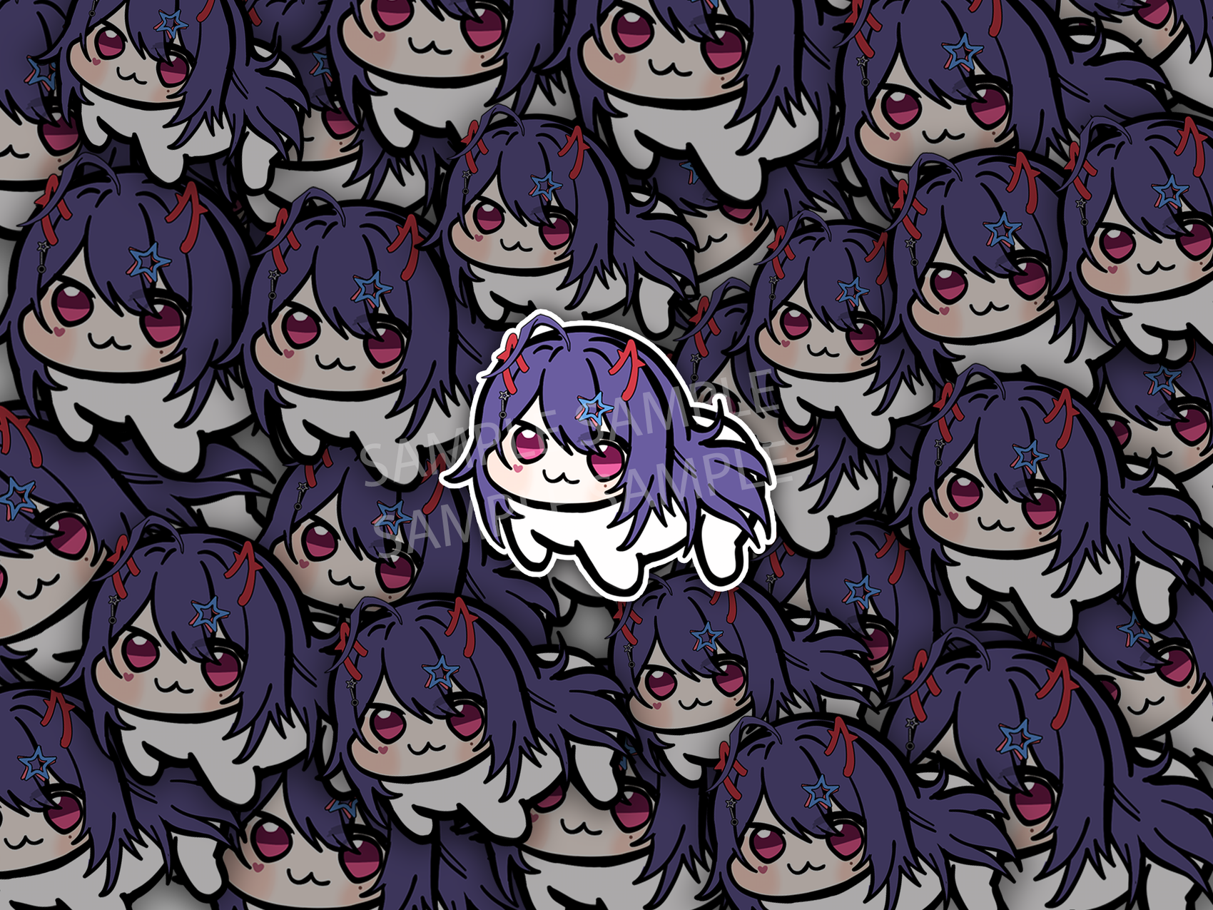 AKUMA NIHMUNE NUMI DORO MINI STICKER