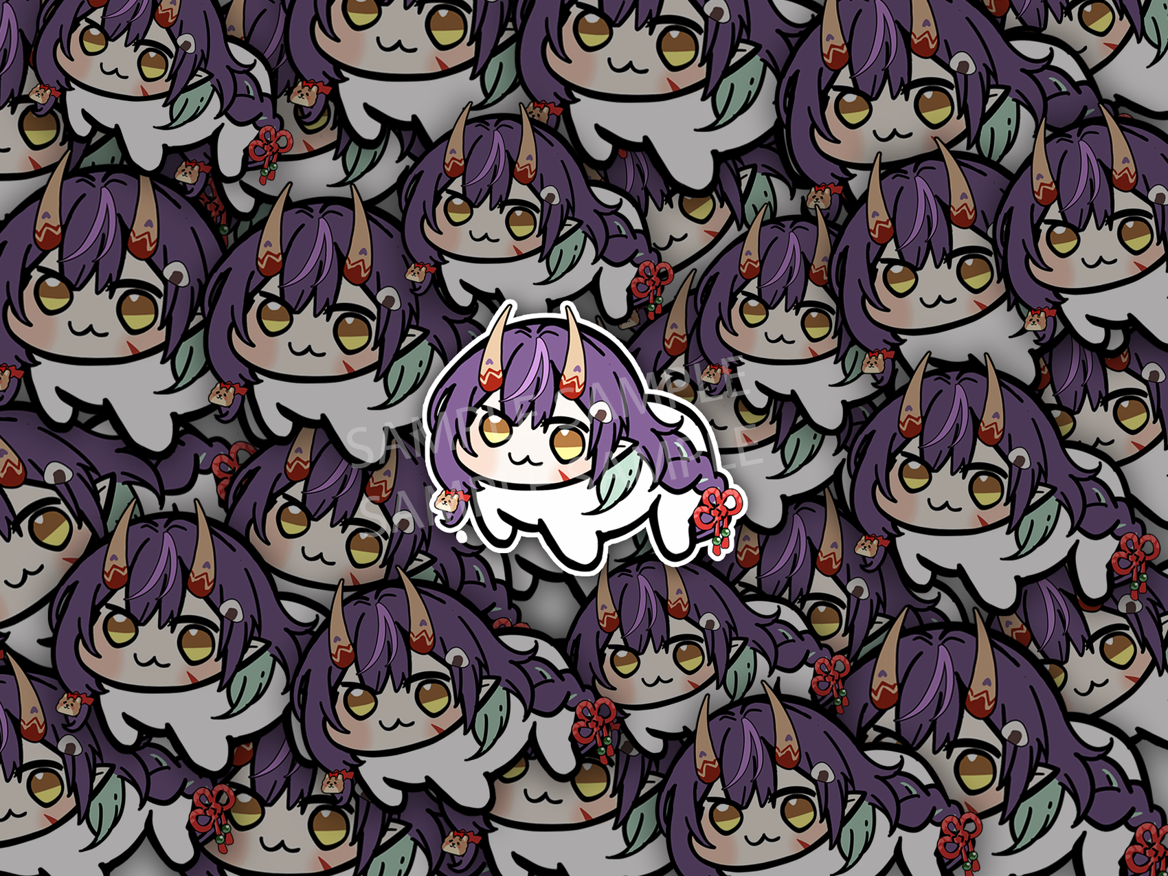 Onigiri Doro Mini Sticker