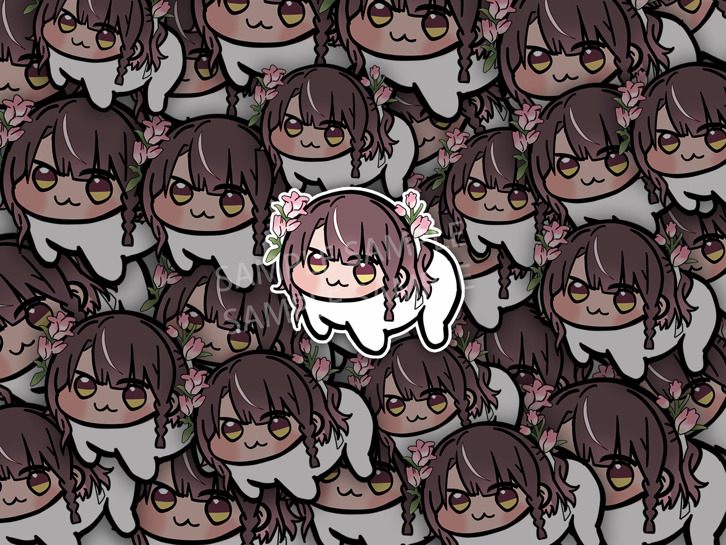 Phoebe Chan Densetsu.EXE Doro Mini Sticker
