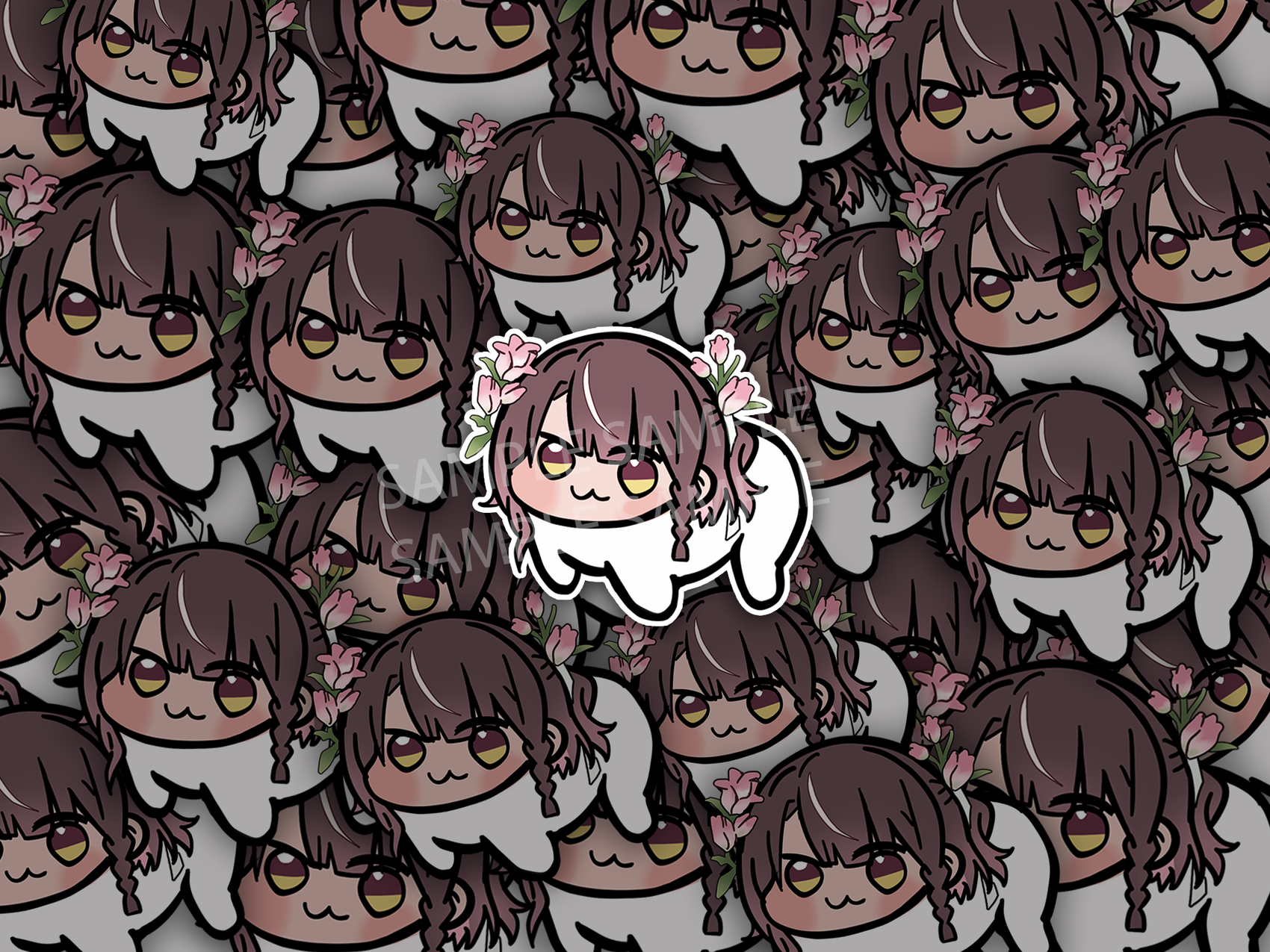 Phoebe Chan Densetsu.EXE Doro Mini Sticker