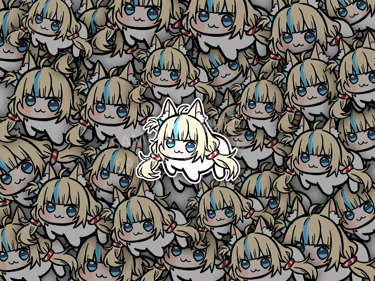 Sameko Saba Doro Mini Sticker