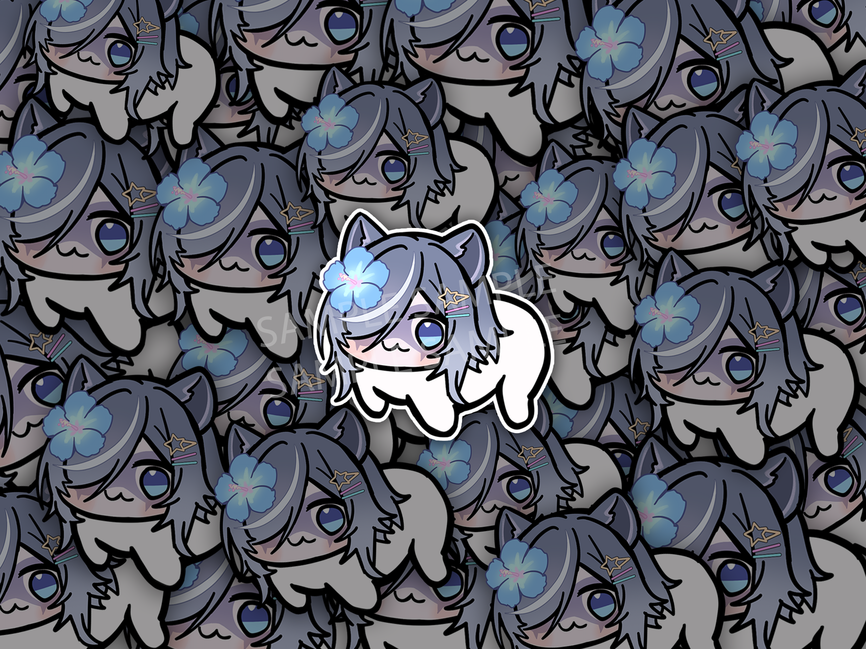 Snuffy Doro Mini Sticker