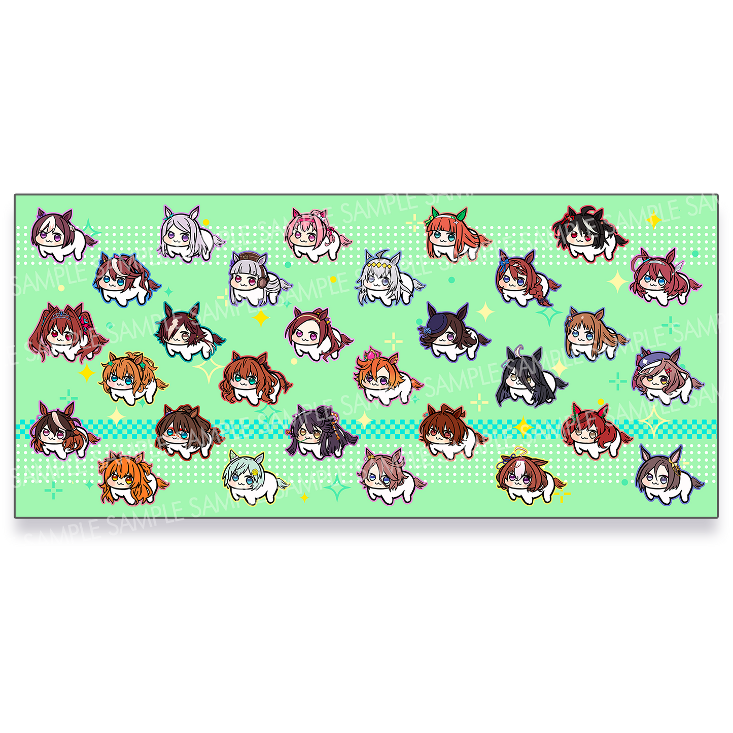 Uma Musume Doro Mousepad Desk Mat - detail view