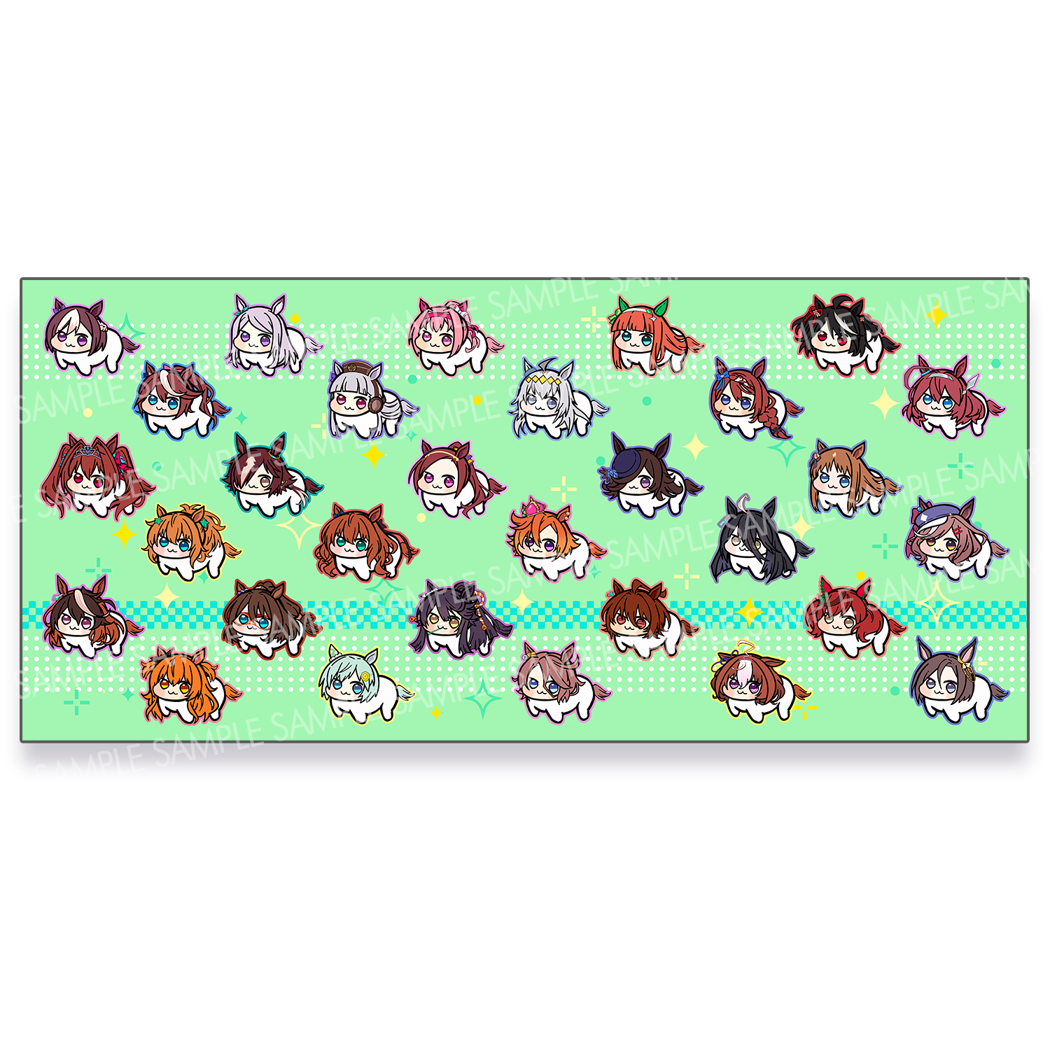 Uma Musume Doro Mousepad Desk Mat - detail view