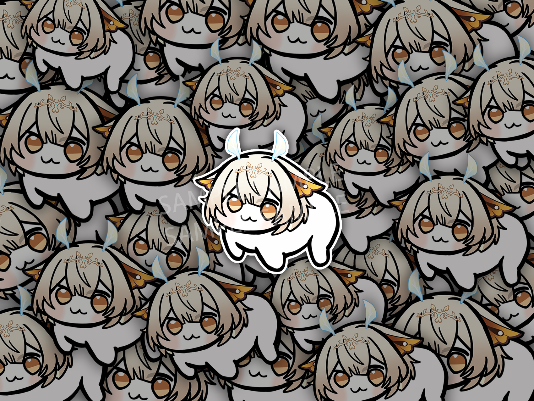 Sanagi Yuzu Doro Mini Sticker