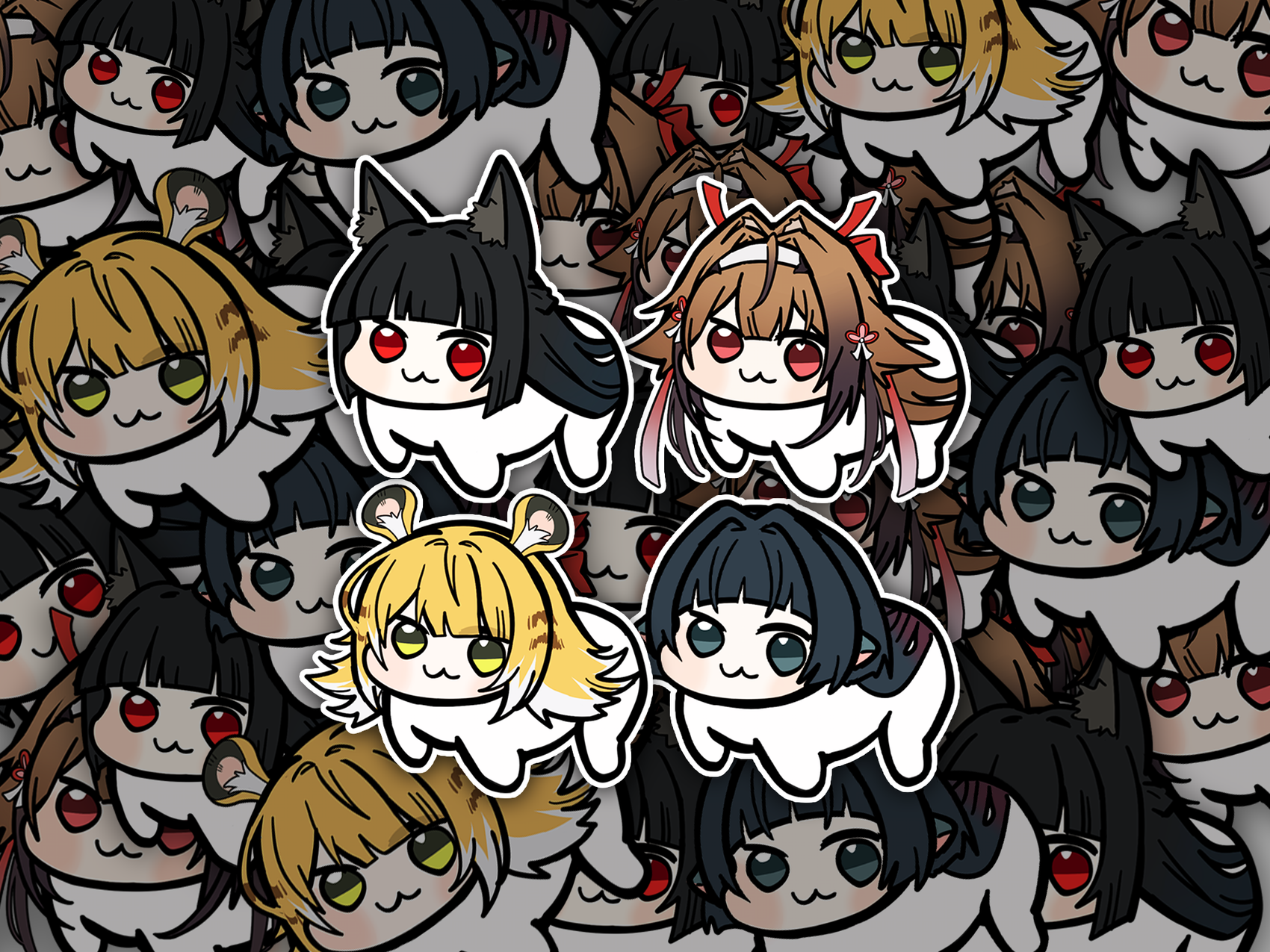 ZENLESS ZONE ZERO ZZZ MIHOYO DORO MINI STICKERS