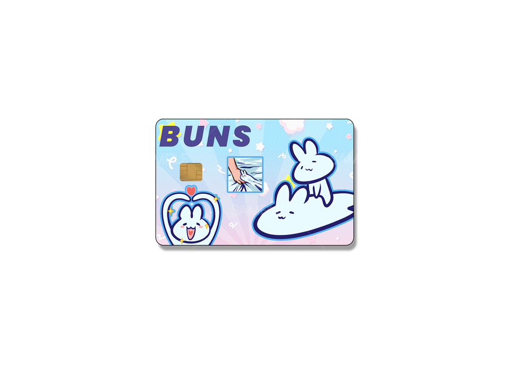 LAPIS BBC BUNS VTUBER CREDIT CARD SKIN