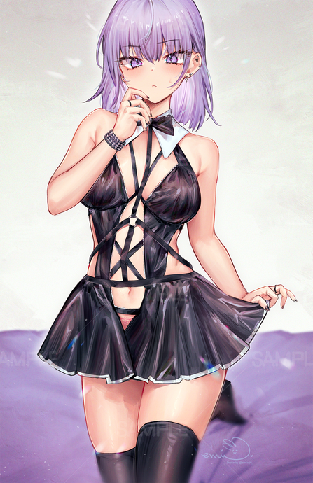 EMU BLACK DRESS POSTER PRINT