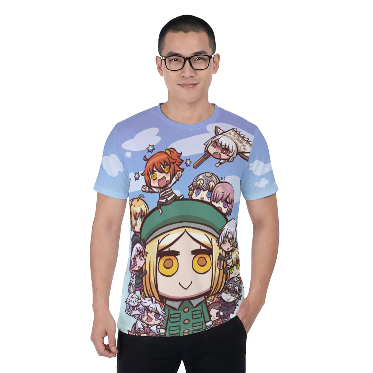 Fate/Grand Order Chibi Servants Shirt - Fate, FGO, Shirts merch by concon