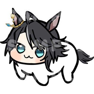 Uma Musume Doro Hanging Double Sided Charm - Fuji Kiseki acrylic charm by concon