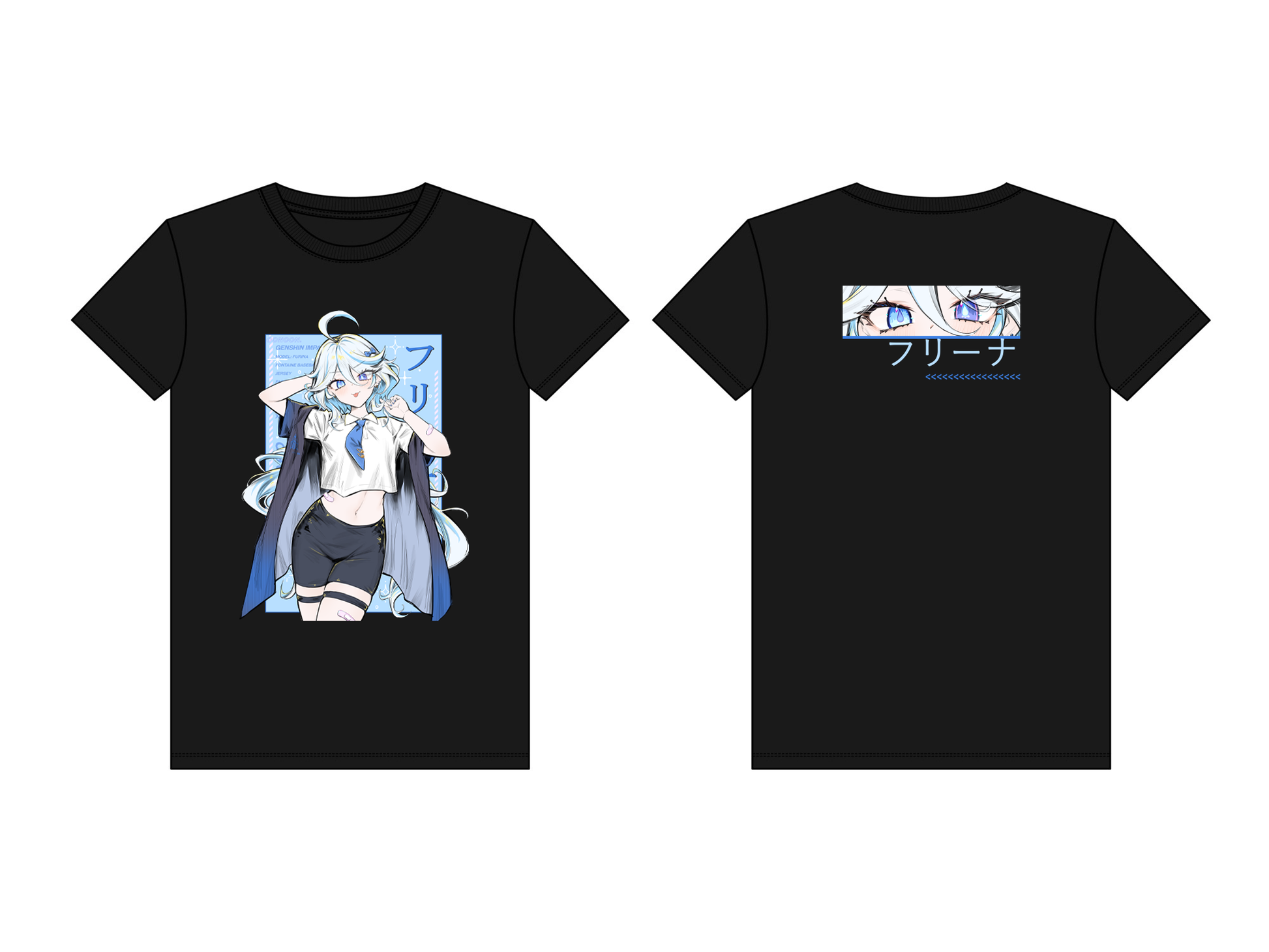 Genshin Impact Furina Unisex Shirt - Genshin Impact, Shirts merch by concon