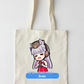 Uma Musume Gold Ship Canvas Tote Bag - detail view