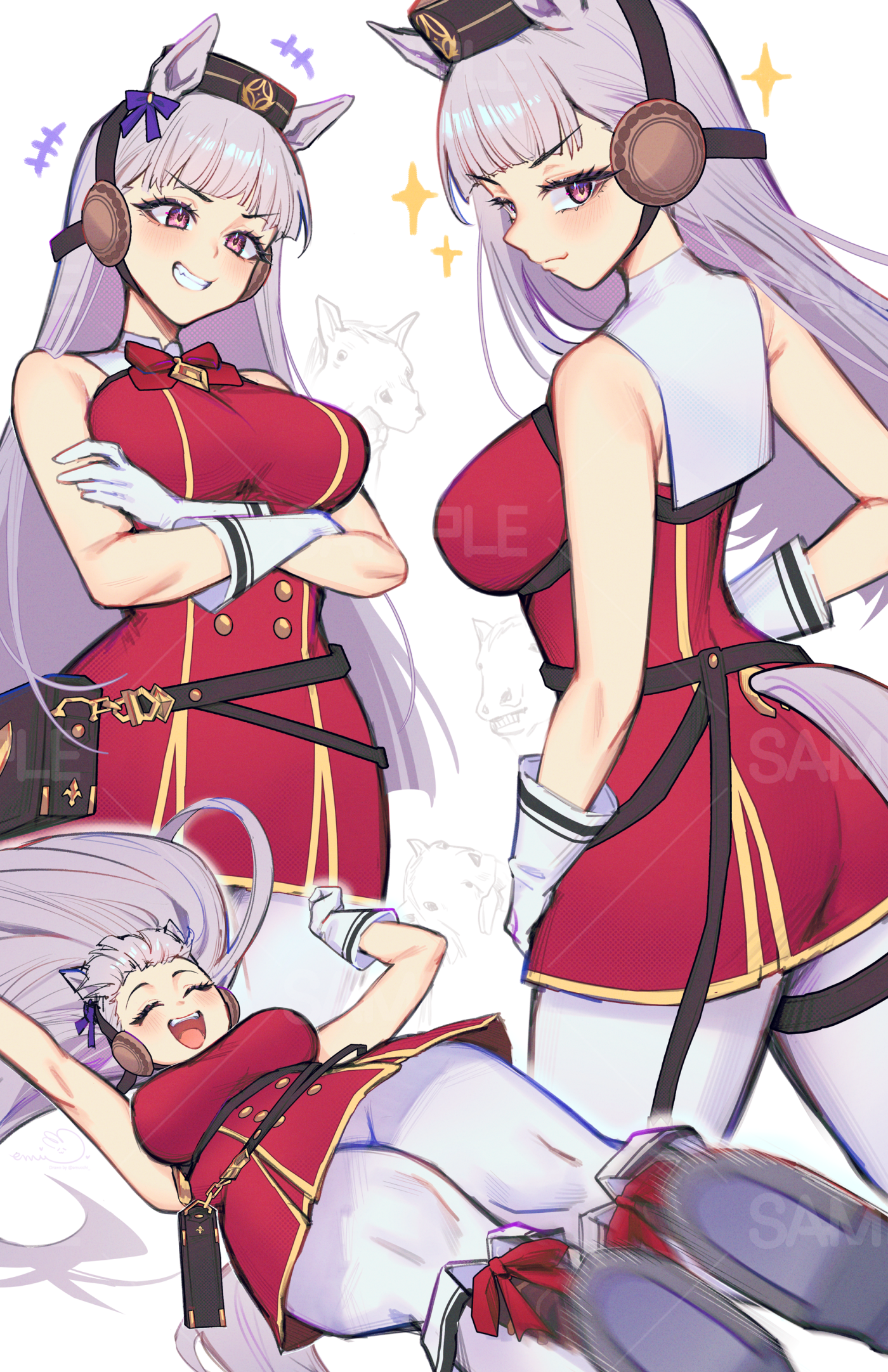 Uma Musume Gold Ship Poster Print - Uma Musume, umamusume, video games merch by concon