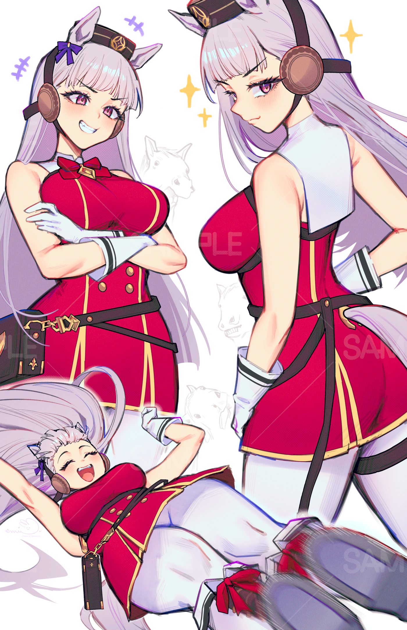 UMA MUSUME GOLD SHIP POSTER PRINT