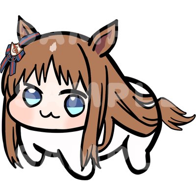 Uma Musume Doro Hanging Double Sided Charm - Grass Wonder acrylic charm by concon