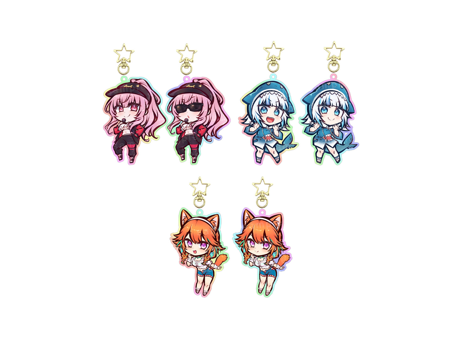 HOLOLIVE HOLOMYTH CHIBI CHARMS