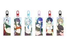 Load image into Gallery viewer, HOYOVERSE GENSHIN ZZZ DOUBLE SIDED RECTANGLE RAINBOW CHARM