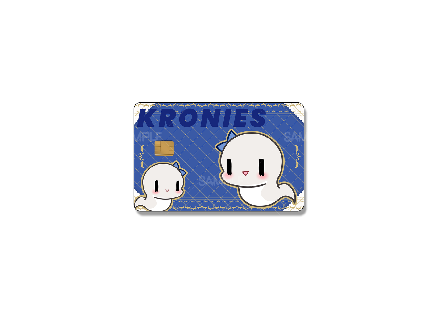 Ouro Kronii Kronies VTuber Credit Card Skin - Card Skin, Hololive, Indie merch by concon