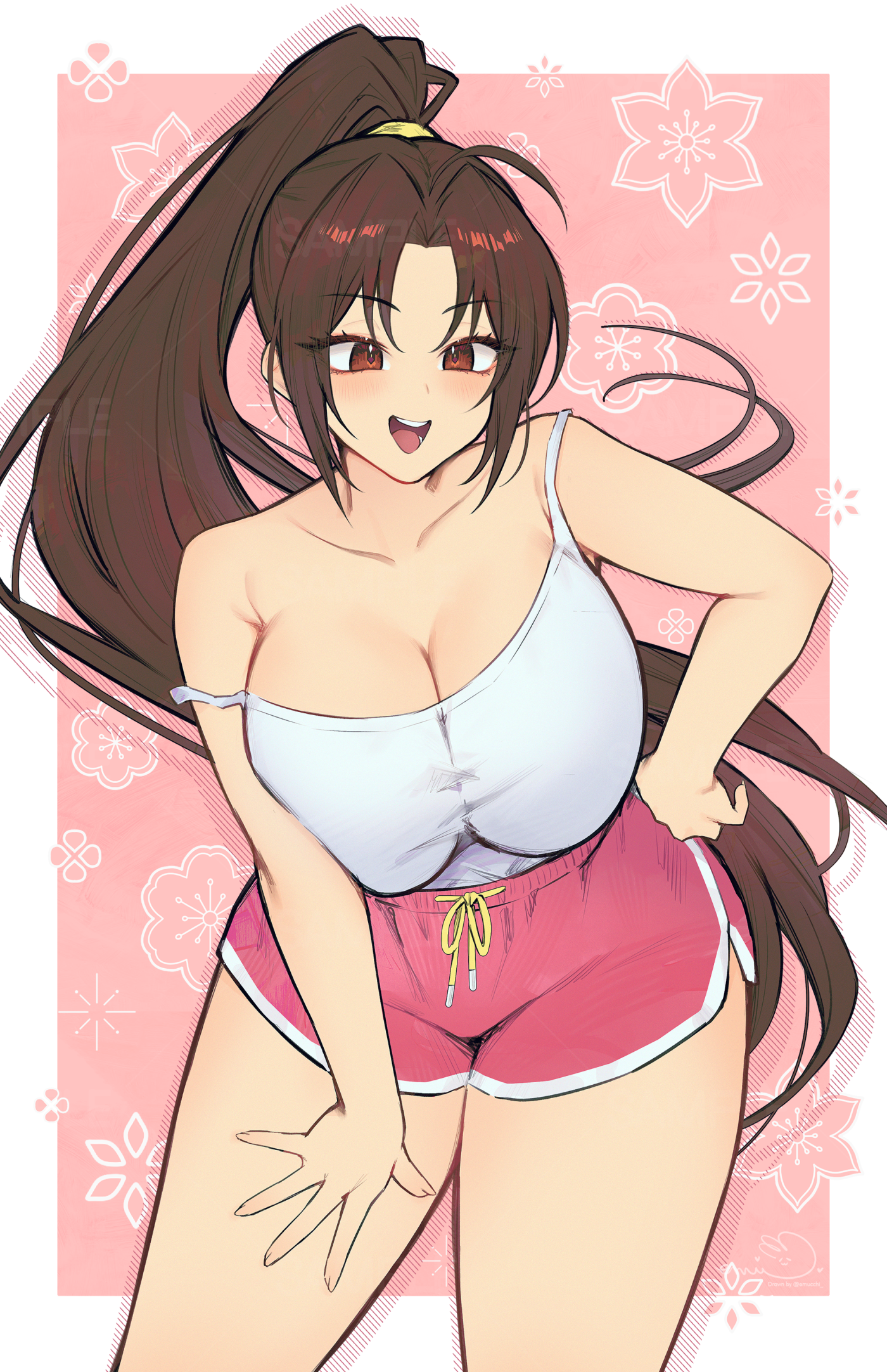 Street Fighter 6 Casual Mai Shiranui Poster Print - video games, VTuber merch by concon