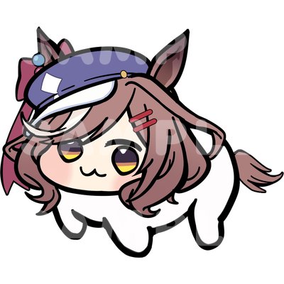 Uma Musume Doro Hanging Double Sided Charm - Mambo acrylic charm by concon
