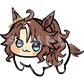 Uma Musume Doro Hanging Double Sided Charm - Mejiro Palmer acrylic charm by concon
