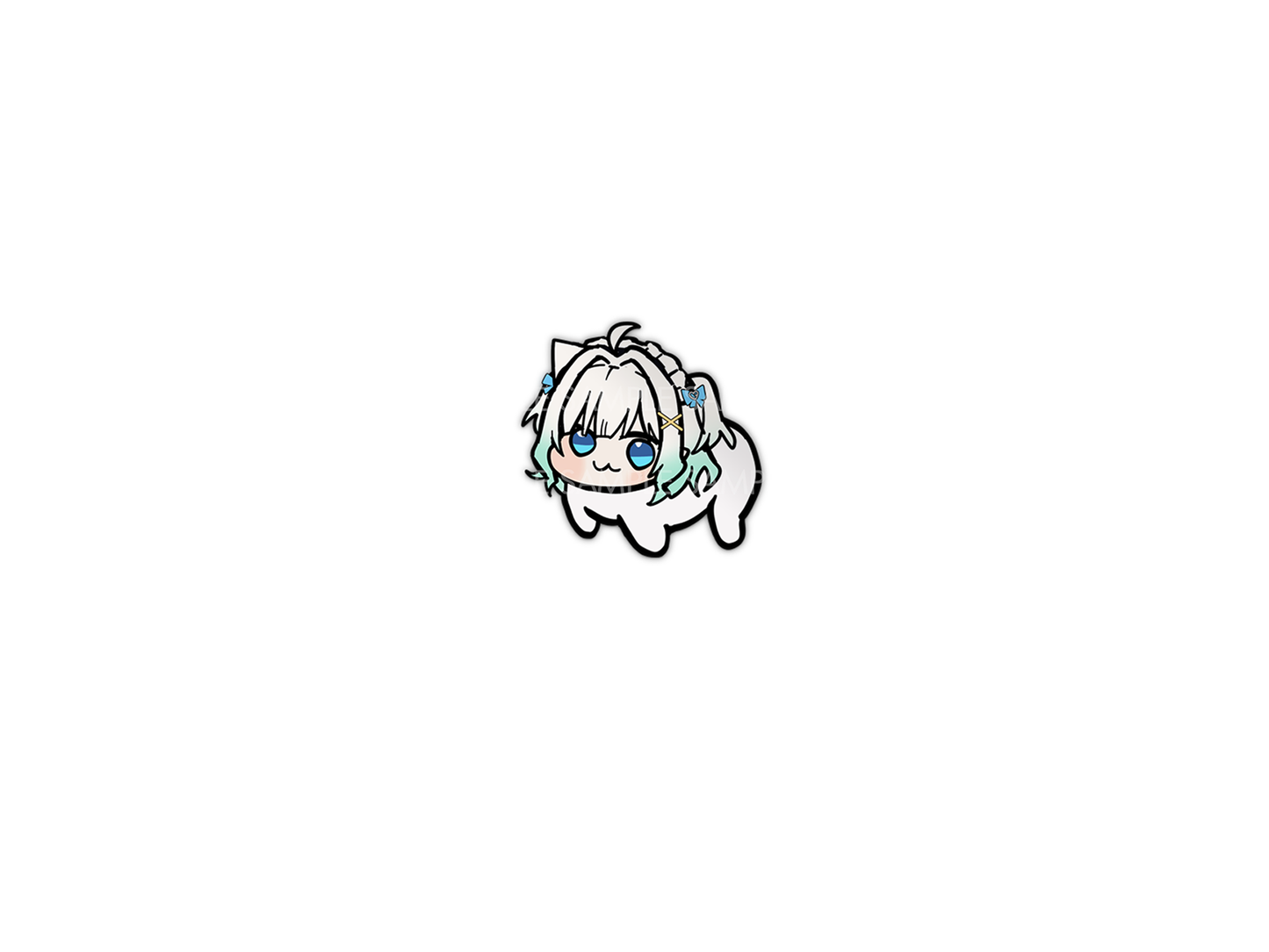 Mint Fantome Doro Mini Sticker