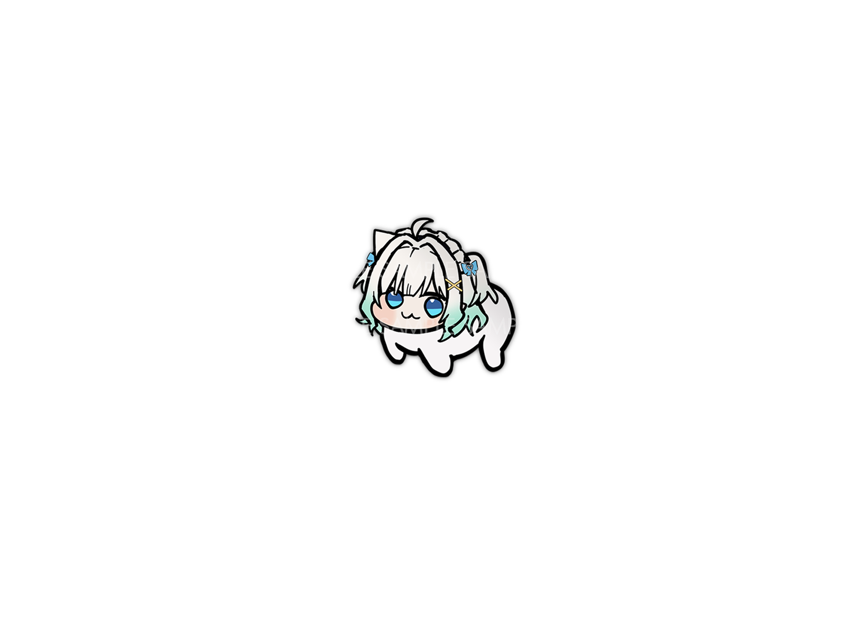Mint Fantome Doro Mini Sticker