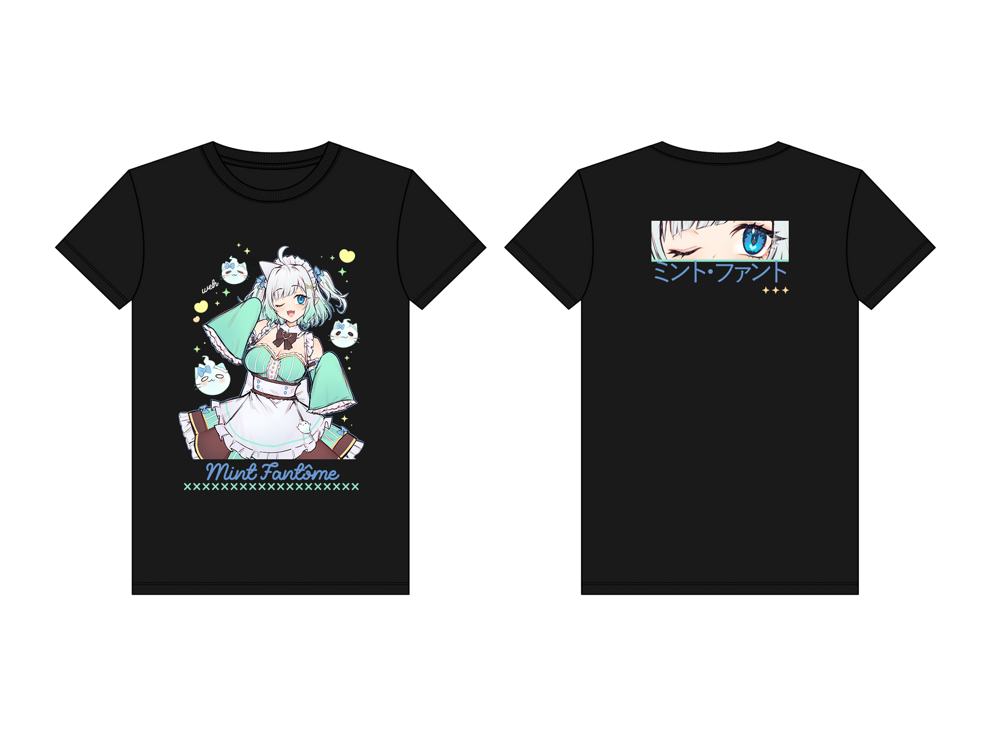 Mint Fantome Unisex Shirt - Indie, Shirts, VTuber merch by concon