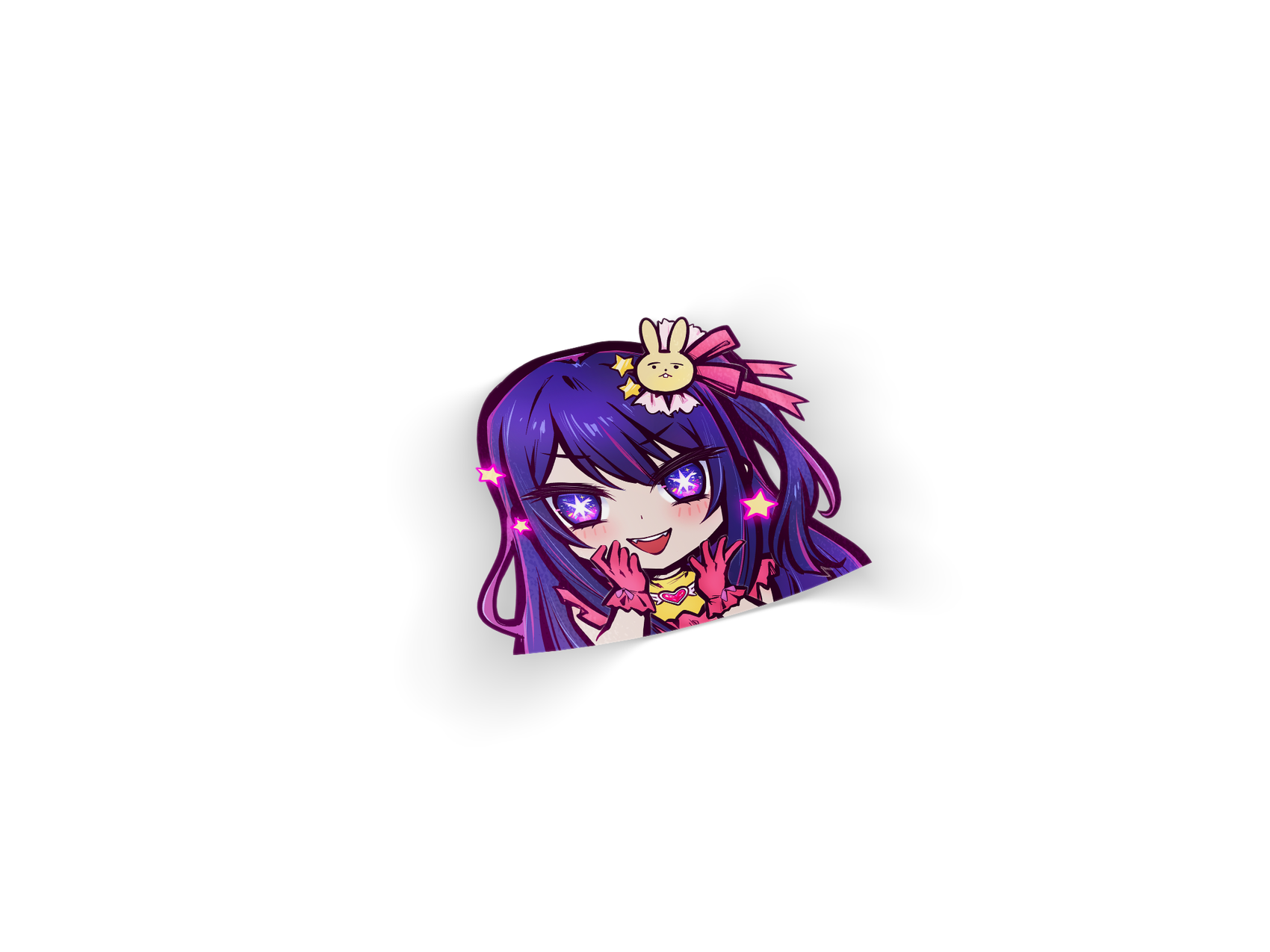 Oshi no Ko Hoshino Ai Chibi Die-Cut Decal
