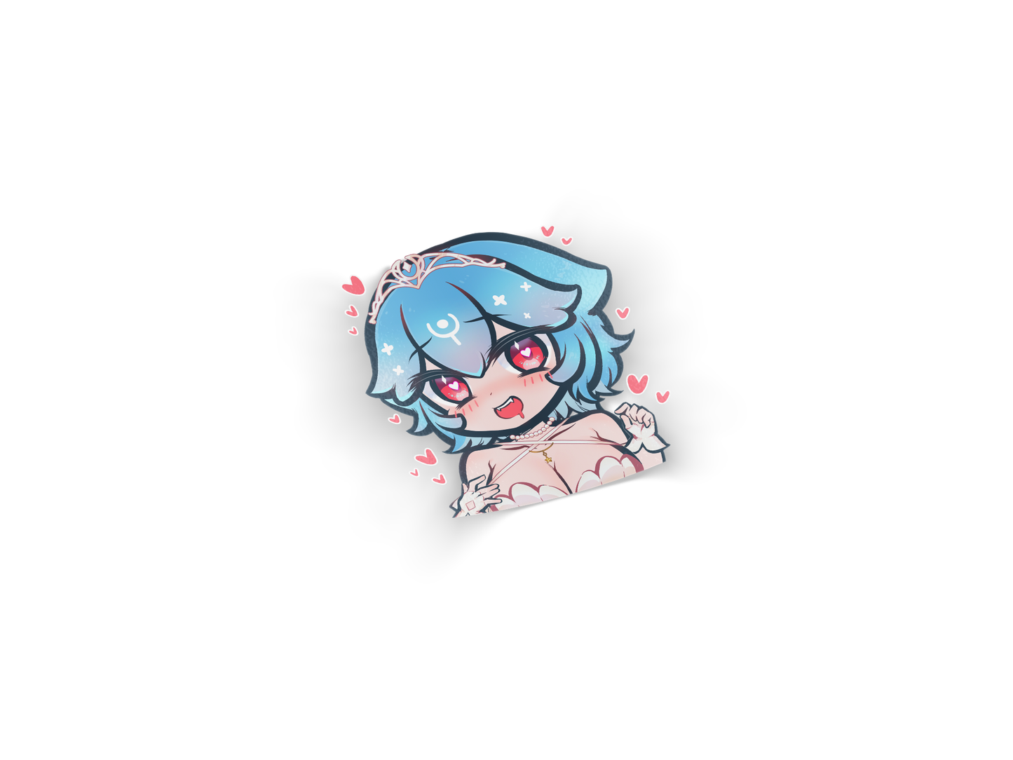VTuber Bao Chibi Die-Cut Sticker Decal - Die-Cut, Indie, VTuber merch by concon
