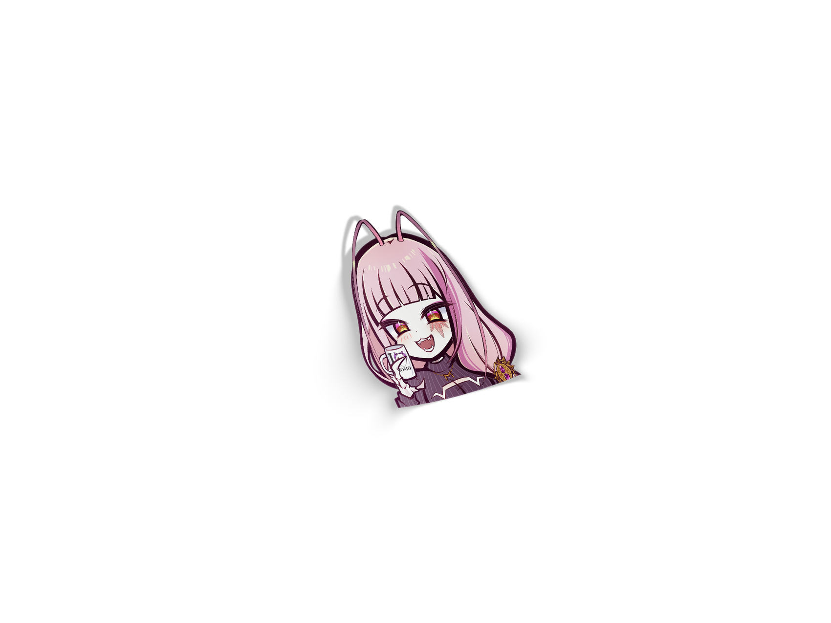 Matara Kan Chibi Die-Cut Sticker Decal - Die-Cut, Indie, Mini Sticker merch by concon
