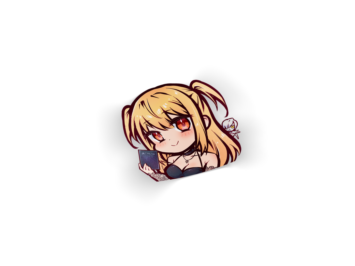 Death Note Misa Amane Chibi Die-Cut Decal - anime, Die-Cut merch by concon