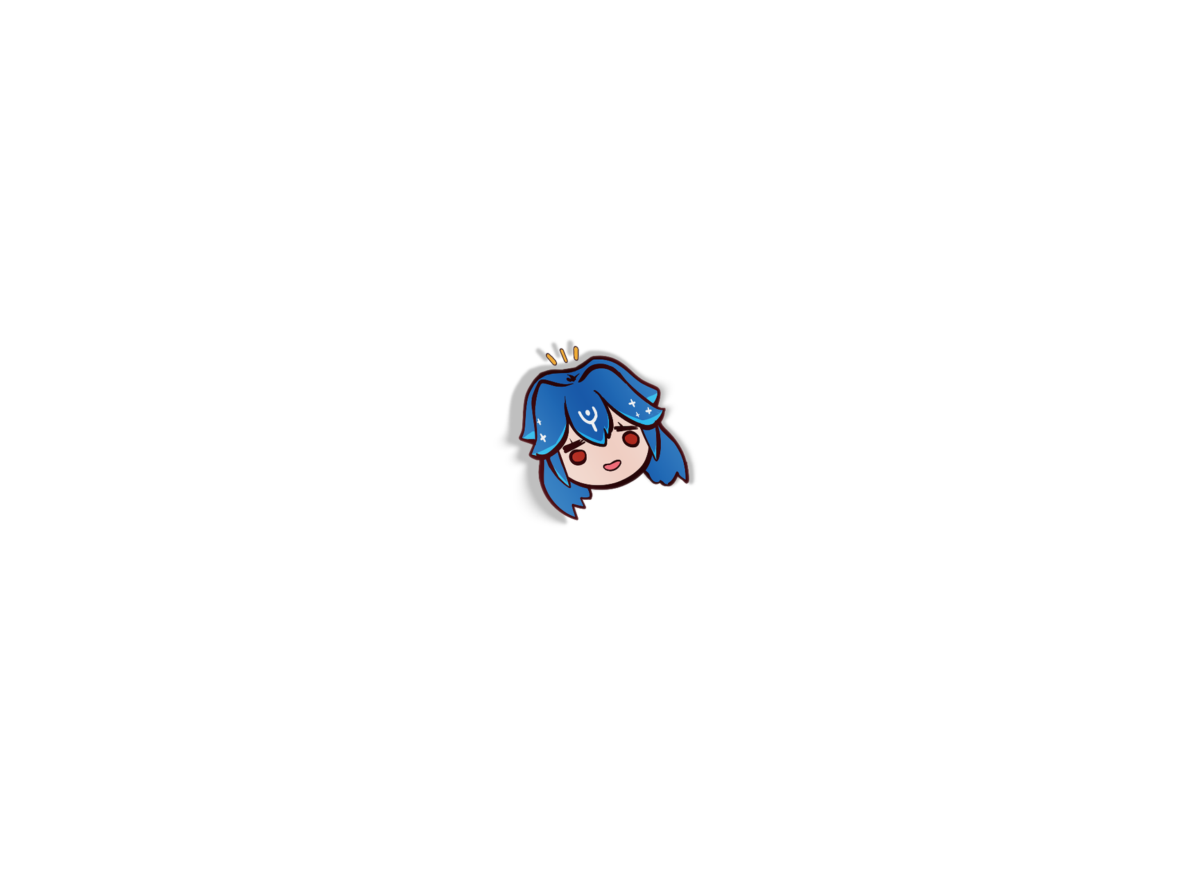 Bao Die-Cut Mini Sticker - Indie, Mini Sticker, VTuber merch by concon