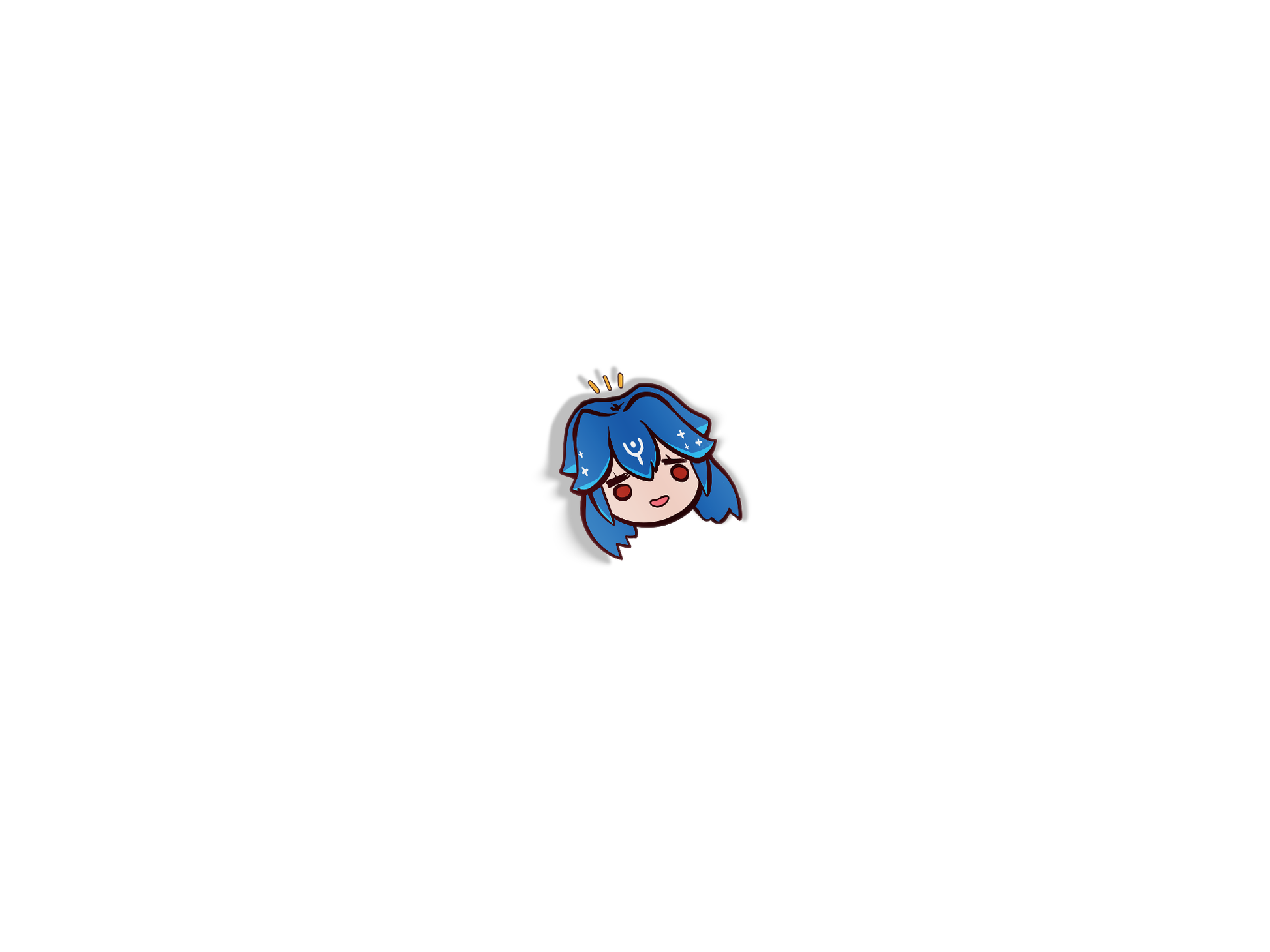 Bao Die-Cut Mini Sticker - Indie, Mini Sticker, VTuber merch by concon