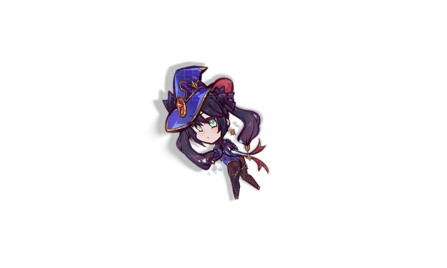Genshin Impact Die-Cut Mini Stickers - alternate view 5