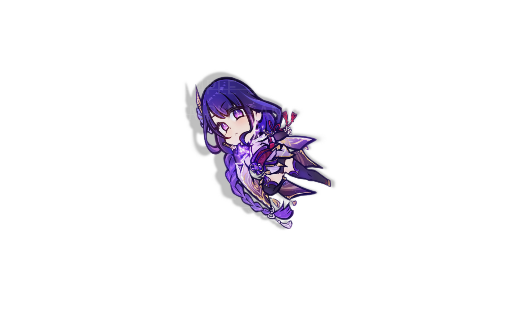 Genshin Impact Die-Cut Mini Stickers - alternate view 3