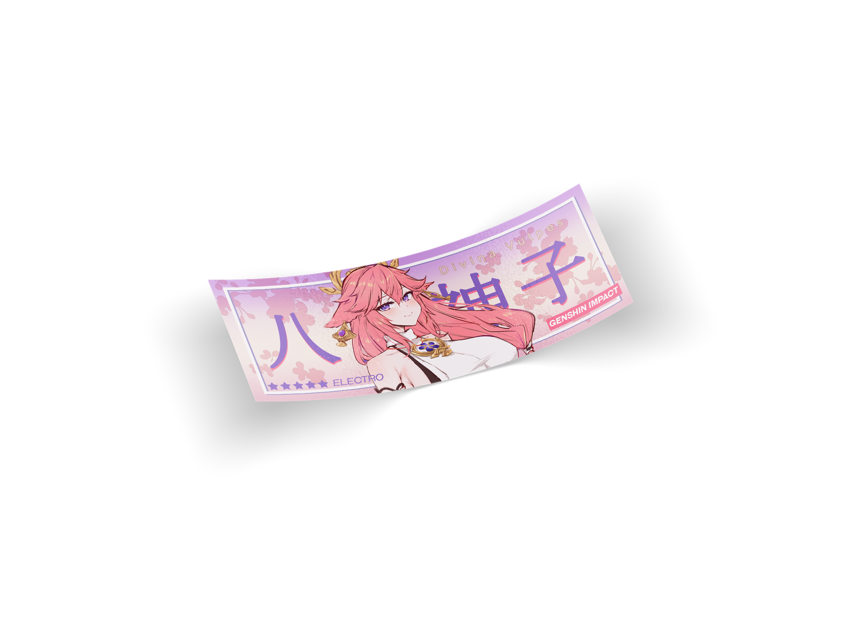 Genshin Yae Miko Decal Slap - Genshin Impact, Other, Slaps merch by concon