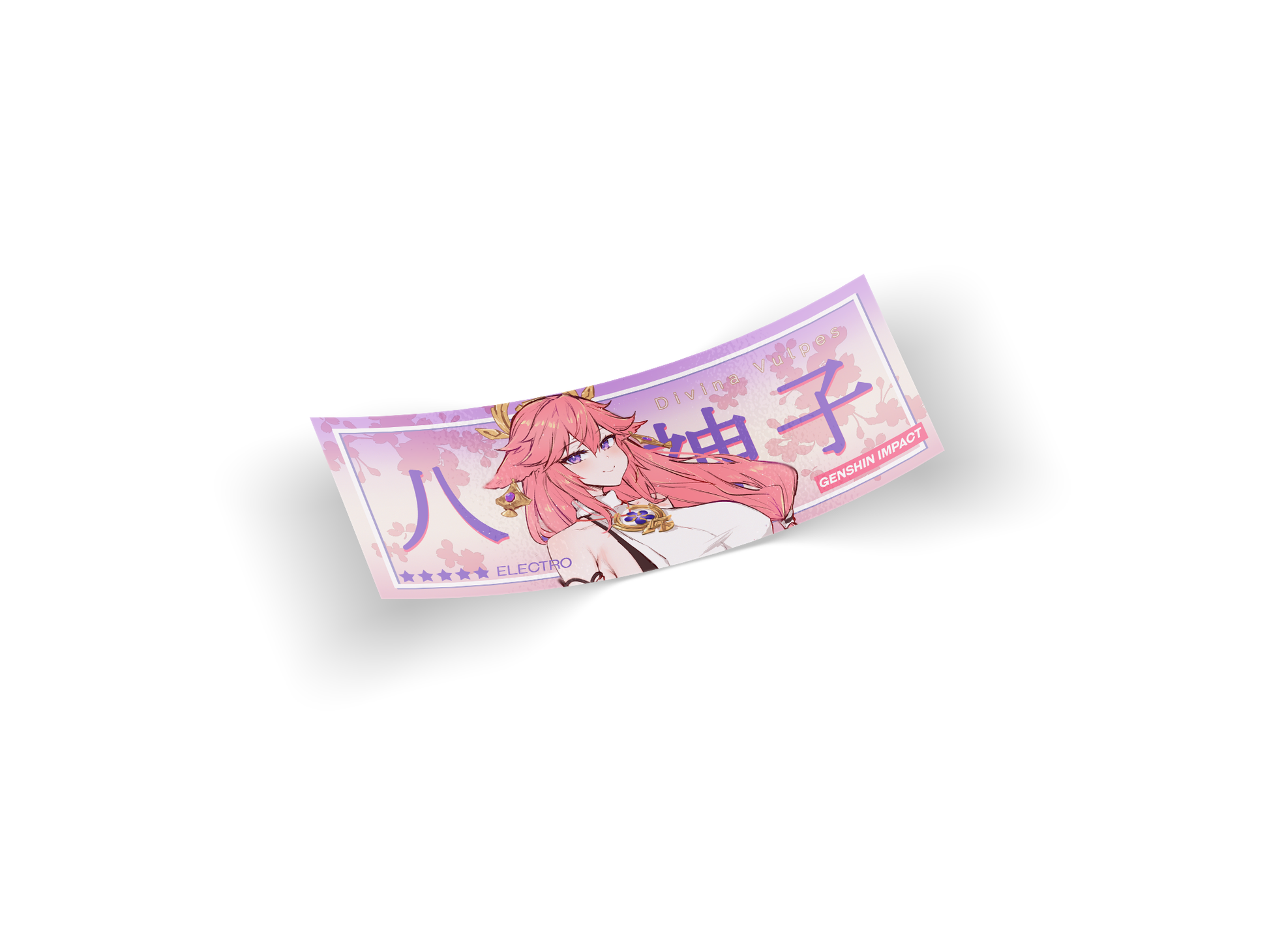 Genshin Yae Miko Decal Slap - Genshin Impact, Other, Slaps merch by concon