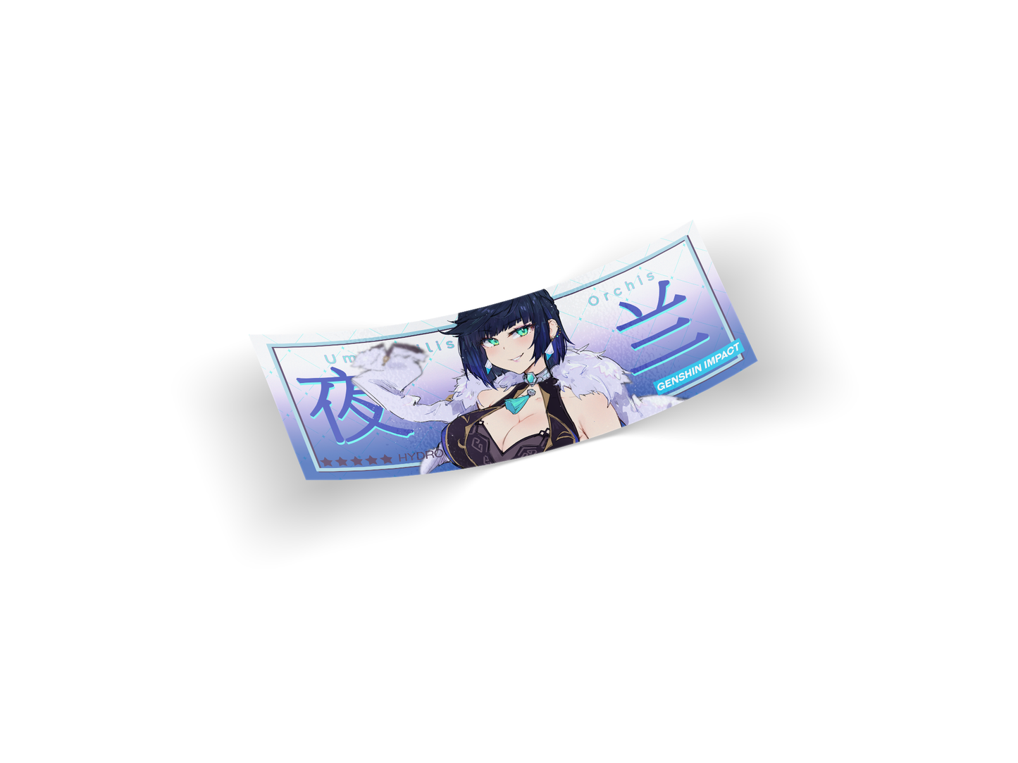 Genshin Yelan Decal Slap - Genshin Impact, Slaps merch by concon