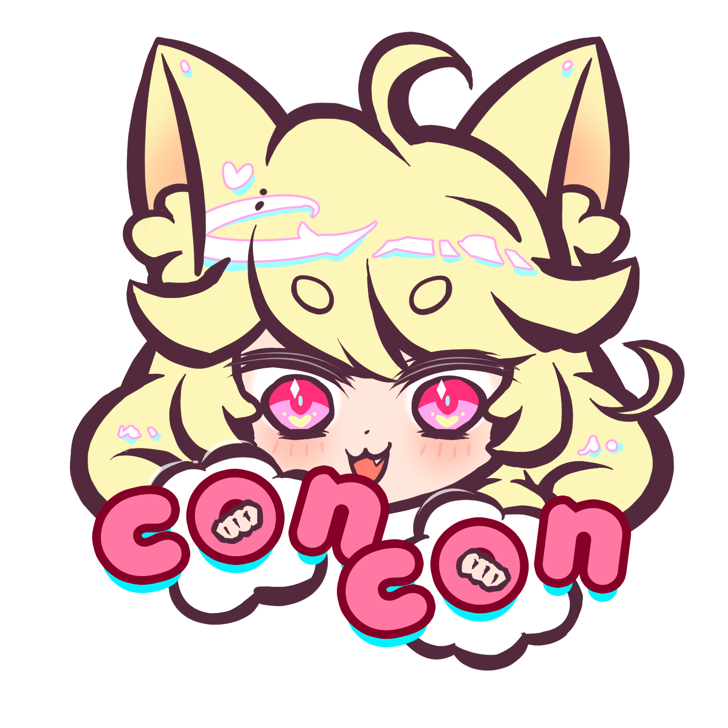 ♚ concon ♚ by emu // Anime Rhythm Game Inspired Brand