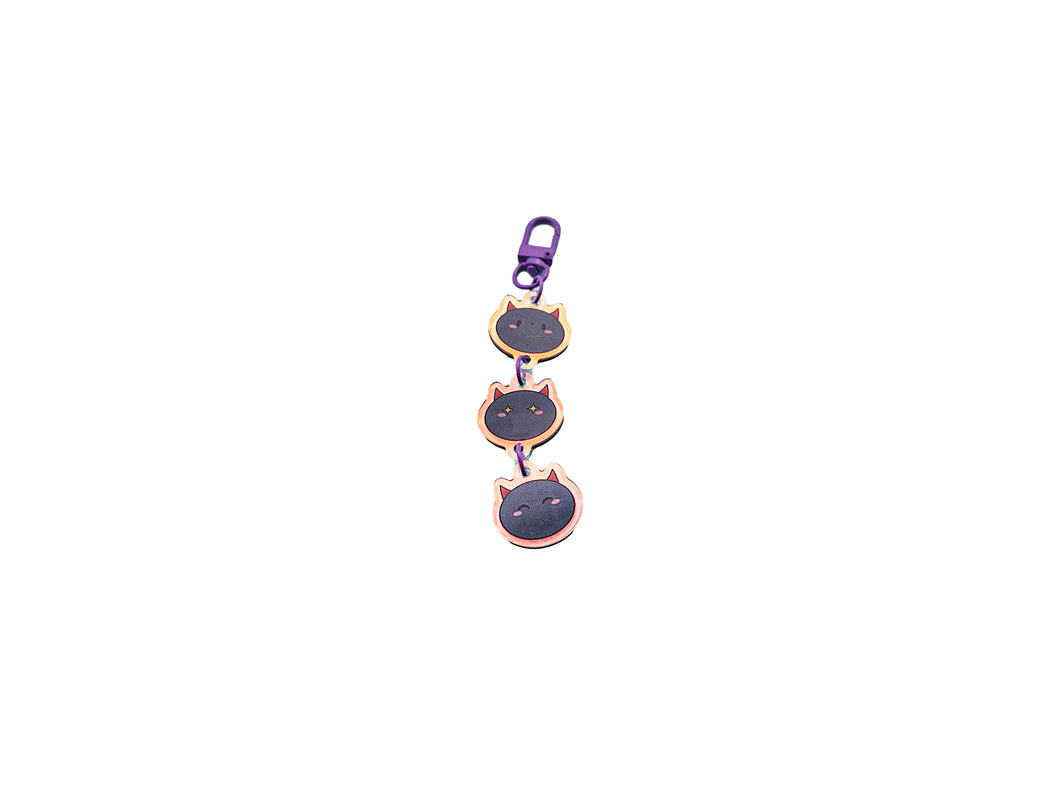 NOOMBA AKUMA NIHMUNE NUMI DOUBLE SIDED CHIBI ACRYLIC CHARM