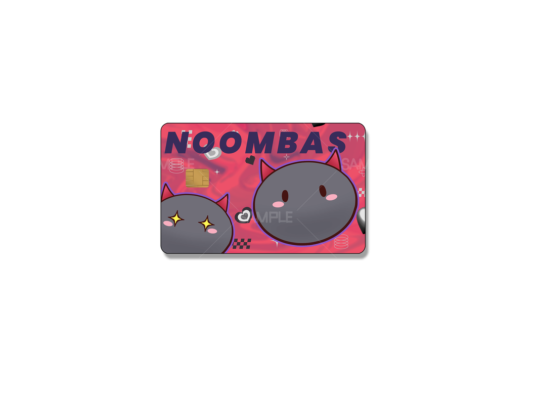 AKUMA NIHMUNE NUMI NOOMBAS VTUBER CREDIT CARD SKIN
